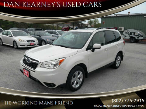 2016 Subaru Forester for sale at DAN KEARNEY'S USED CARS in Center Rutland VT