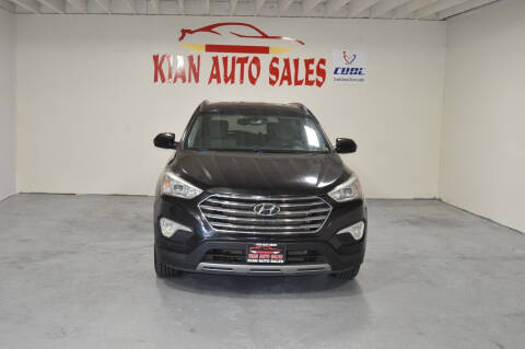 2016 Hyundai Santa Fe for sale at Kian Auto Sales in Sacramento CA