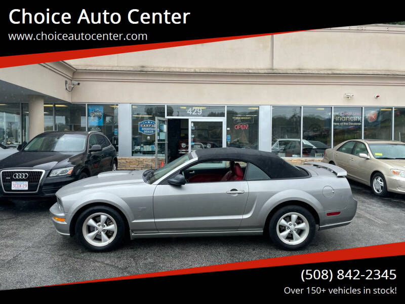 2008 Ford Mustang for sale at Choice Auto Center in Shrewsbury MA