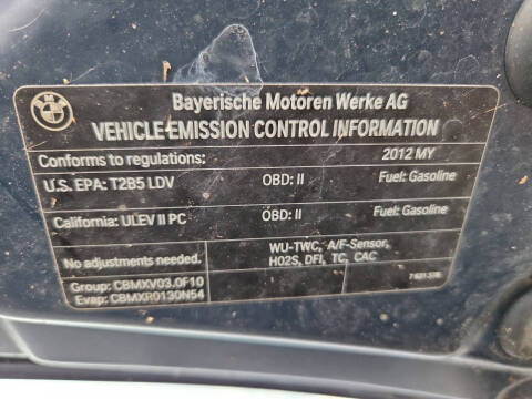 2012 BMW 5 Series 535i Gran Turismo