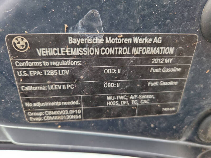 2012 BMW 5 Series 535i Gran Turismo