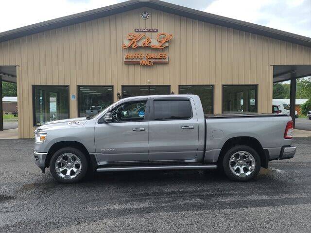 2021 RAM 1500 for sale at K & L AUTO SALES, INC in Mill Hall PA