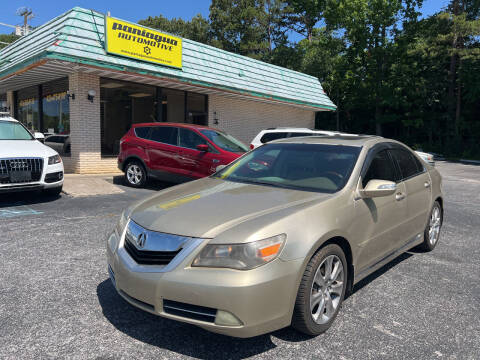 2009 Acura RL for sale at Diana Rico LLC in Dalton GA