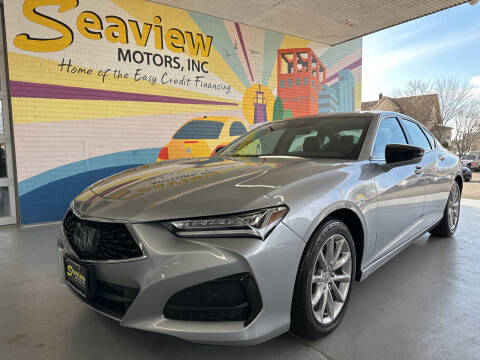 2021 Acura TLX for sale at Seaview Motors Inc in Stratford CT