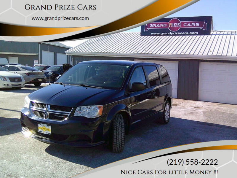 2015 Dodge Grand Caravan for sale at Grand Prize Cars in Cedar Lake IN