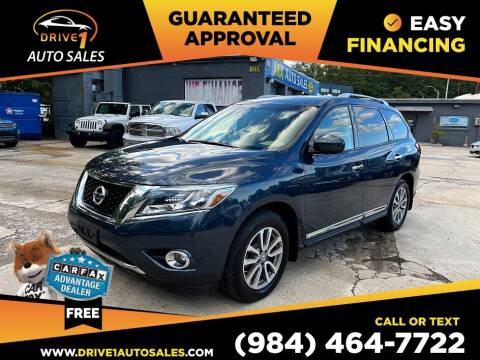 2016 Nissan Pathfinder for sale at Drive 1 Auto Sales in Wake Forest NC