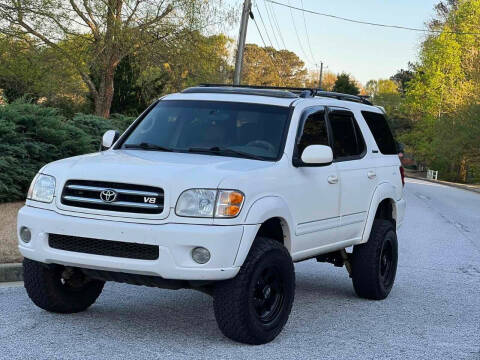 2002 Toyota Sequoia for sale at Two Brothers Auto Sales in Loganville GA