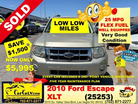 2010 Ford Escape XLT