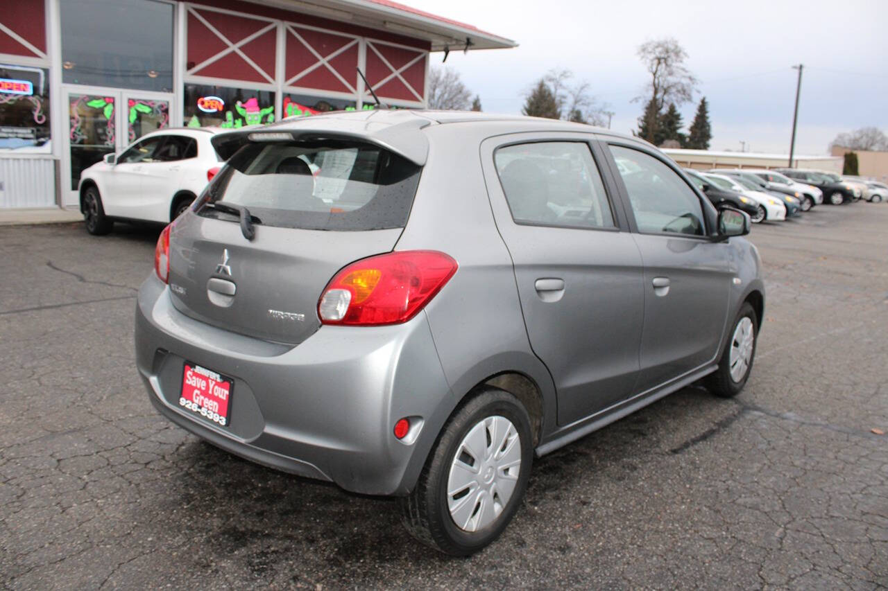 2015 Mitsubishi Mirage for sale at Jennifer's Auto Sales & Service in Spokane Valley, WA