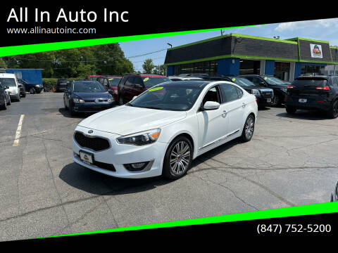 2015 Kia Cadenza for sale at All In Auto Inc in Palatine IL