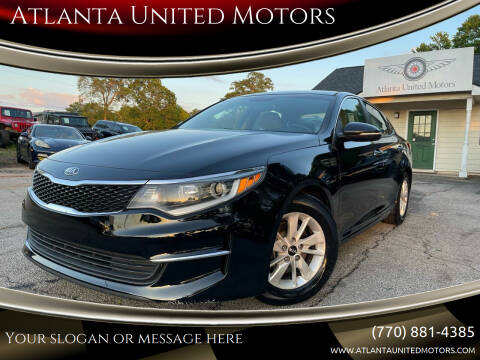 2016 Kia Optima for sale at Atlanta United Motors in Jefferson GA