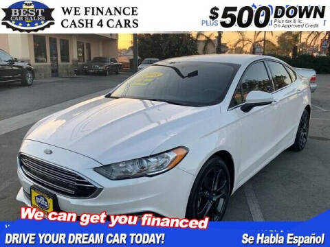 2018 Ford Fusion for sale at Best Car Sales in South Gate CA