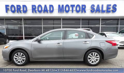 2017 Nissan Altima for sale at Ford Road Motor Sales in Dearborn MI