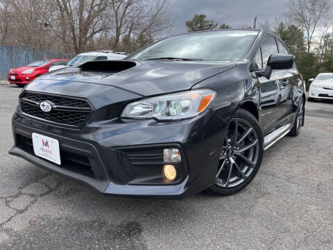 2019 Subaru WRX for sale at Mega Motors in West Bridgewater MA