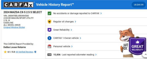 2024 Mazda CX-5 2.5 S Select