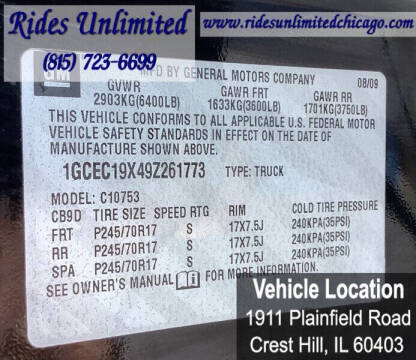 2009 Chevrolet Silverado 1500