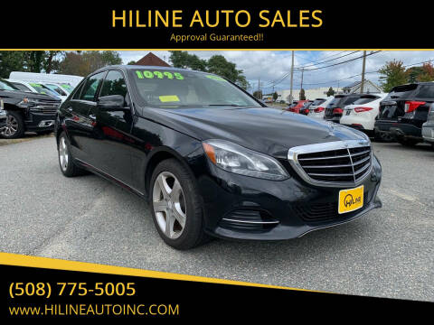 2016 Mercedes-Benz E-Class for sale at HILINE AUTO SALES in Hyannis MA