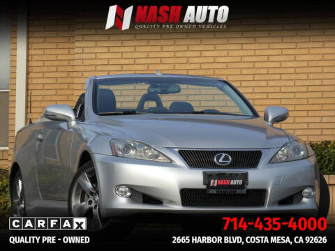 2010 Lexus IS 250C