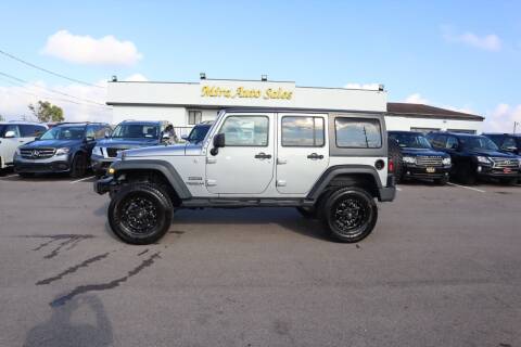 2014 Jeep Wrangler Unlimited for sale at MIRA AUTO SALES in Cincinnati OH