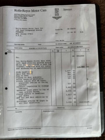 1996 Rolls-Royce Silver Spur