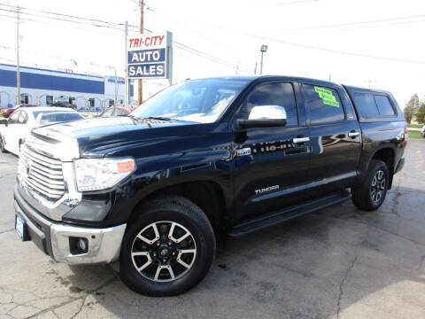 2015 Toyota Tundra for sale at TRI CITY AUTO SALES LLC in Menasha WI