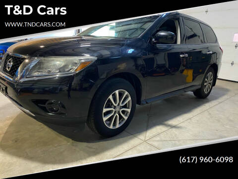 2015 Nissan Pathfinder for sale at T&D Cars in Holbrook MA