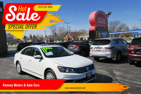 2017 Volkswagen Passat for sale at Ramsey Motors & Auto Care in Milwaukee WI