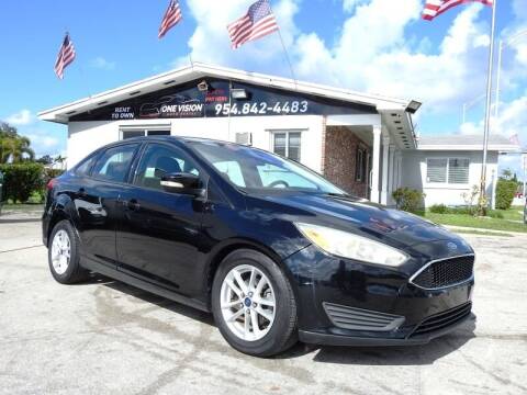 2017 Ford Focus for sale at One Vision Auto in Hollywood FL