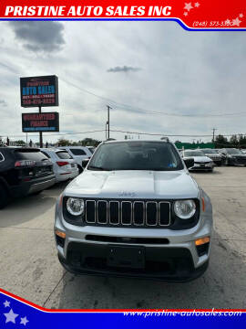 2019 Jeep Renegade for sale at PRISTINE AUTO SALES INC in Pontiac MI