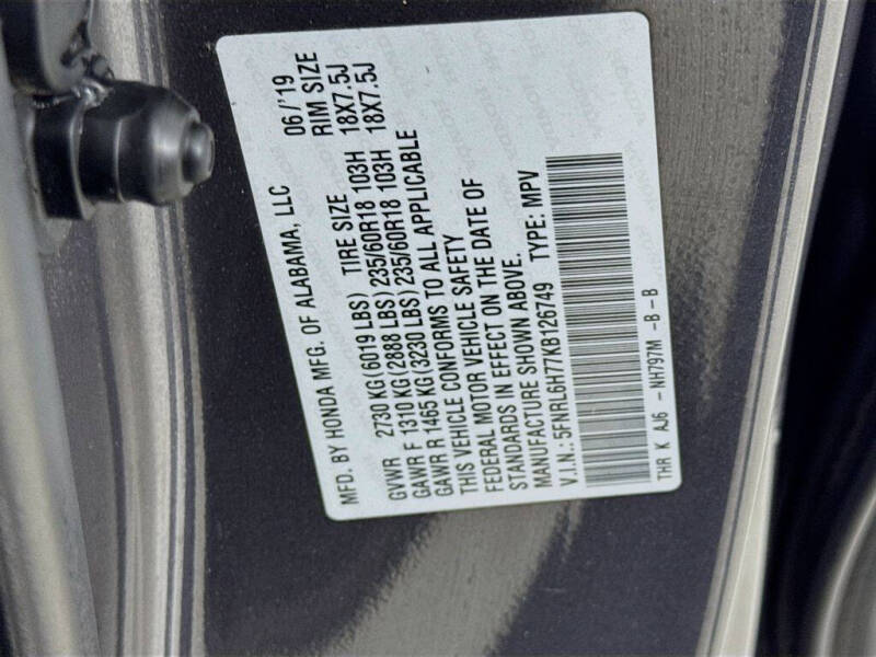 2019 Honda Odyssey EX-L