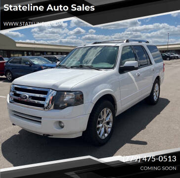 2014 Ford Expedition for sale at Stateline Auto Sales in South Beloit IL