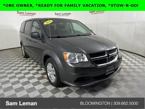 2016 Dodge Grand Caravan for sale at Sam Leman CDJR Bloomington in Bloomington IL