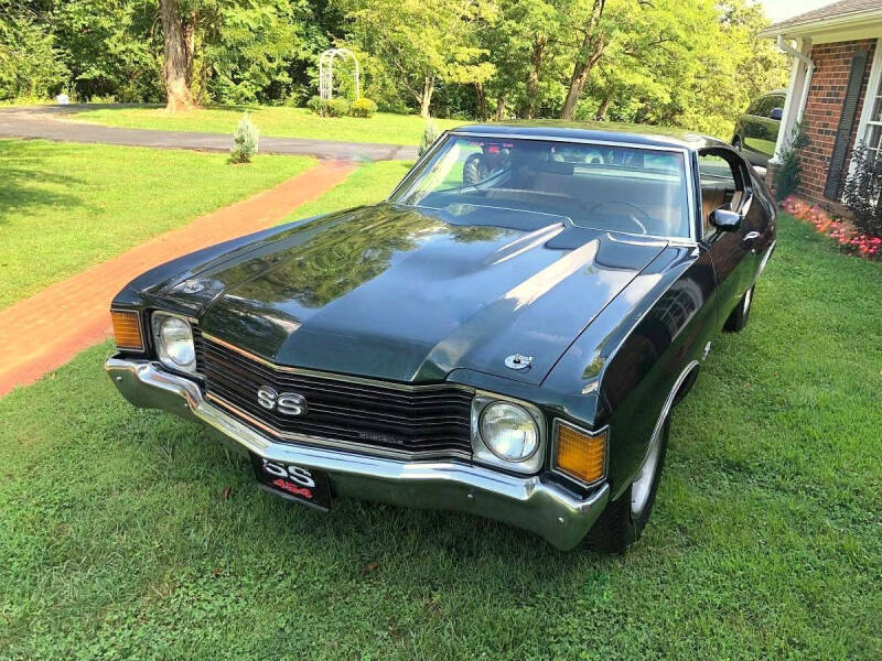 1972 Chevrolet SS 454 for sale at Black Tie Classics in Stratford NJ