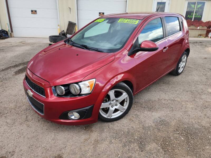 2013 Chevrolet Sonic for sale at Canyon View Auto Sales in Cedar City UT