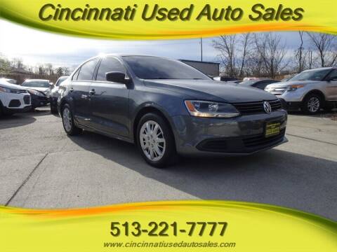 2012 Volkswagen Jetta for sale at Cincinnati Used Auto Sales in Cincinnati OH