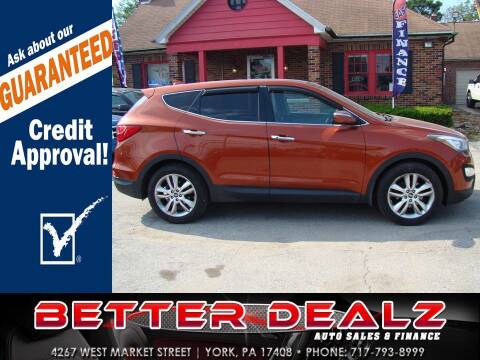 2013 Hyundai Santa Fe Sport for sale at Better Dealz Auto Sales & Finance in York PA