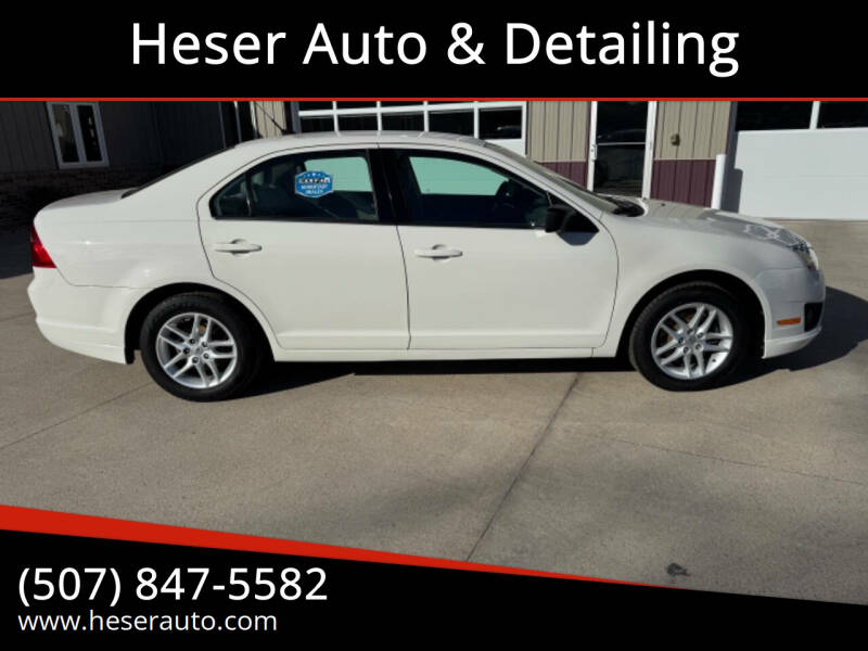 2012 Ford Fusion for sale at Heser Auto & Detailing in Jackson MN