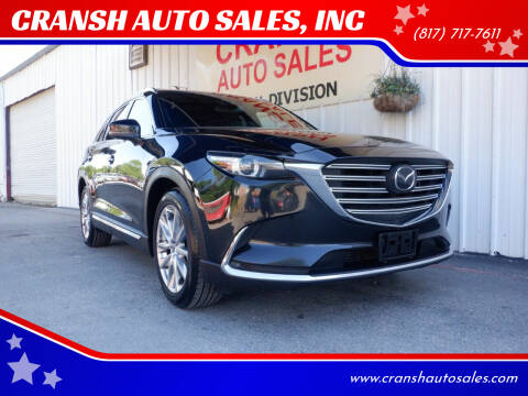 2016 Mazda CX-9 for sale at CRANSH AUTO SALES, INC in Arlington TX