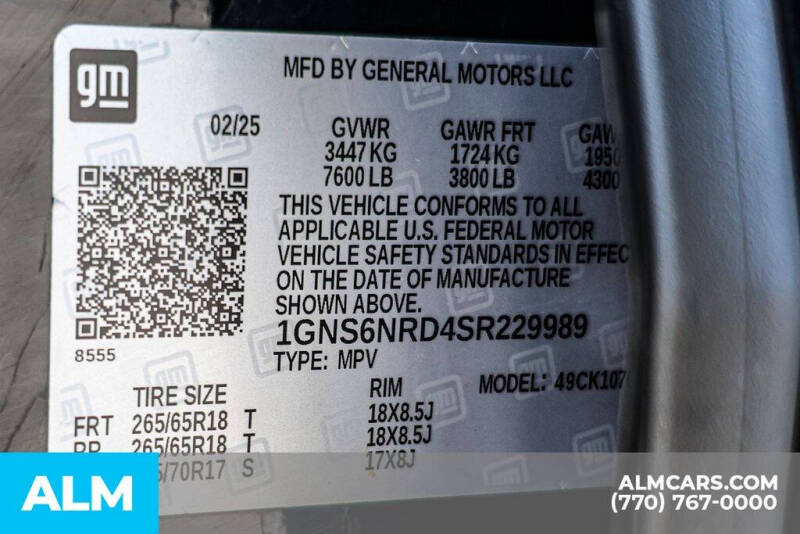2025 Chevrolet Tahoe LT