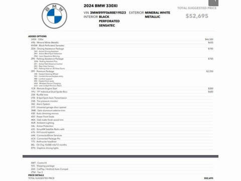 2024 BMW 3 Series 330i xDrive