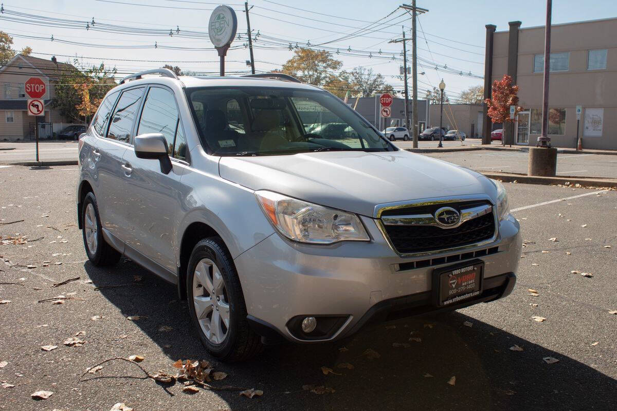 2015 Subaru Forester for sale at Vrbo Motors in Linden, NJ