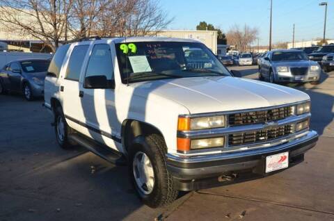 1999 Chevrolet Tahoe for sale at AP Auto Brokers in Longmont CO