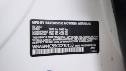 2012 BMW 5 Series 550i Gran Turismo