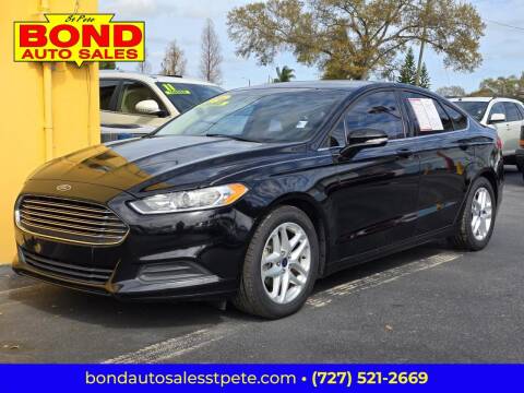2016 Ford Fusion for sale at Bond Auto Sales of St Petersburg in Saint Petersburg FL