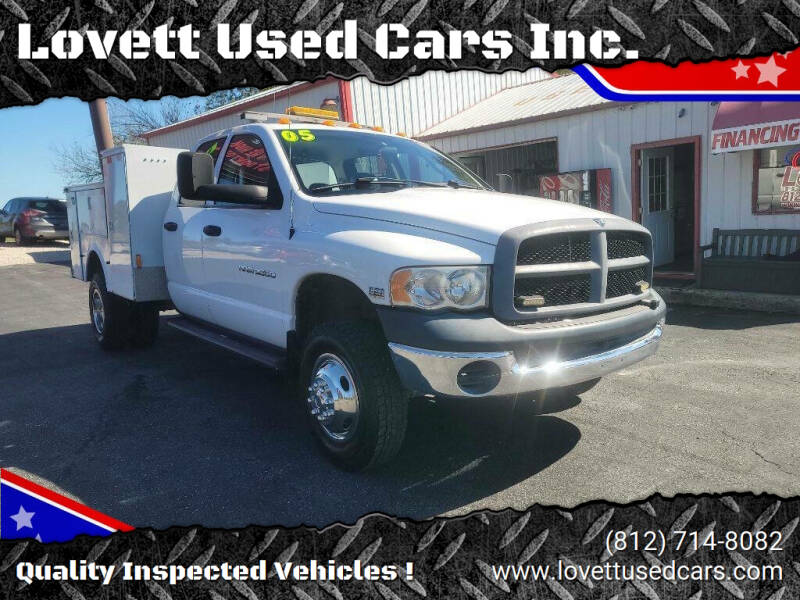 2005 Dodge Ram 3500 for sale at Lovett Used Cars Inc. in Spencer IN