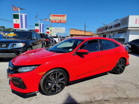 2019 Honda Civic for sale at Foremost Auto Sales in Houston TX