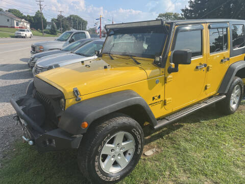 2008 Jeep Wrangler Unlimited for sale at Trocci's Auto Sales in West Pittsburg PA
