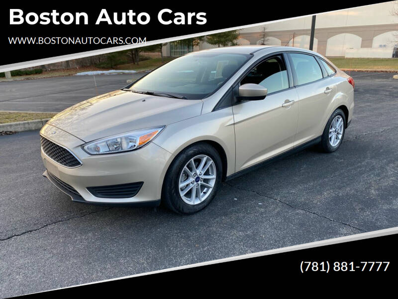 2018 Ford Focus for sale at Boston Auto Cars in Dedham MA
