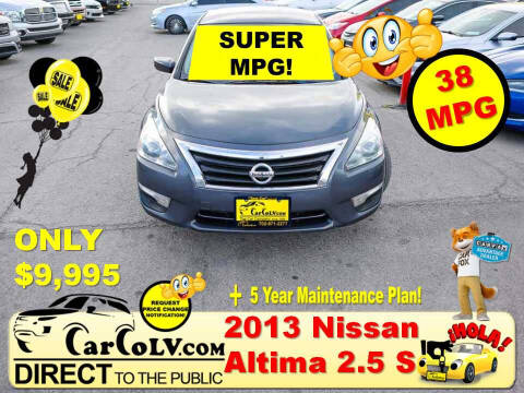 2013 Nissan Altima for sale at The Car Company in Las Vegas NV