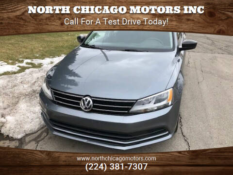 2015 Volkswagen Jetta for sale at NORTH CHICAGO MOTORS INC in North Chicago IL